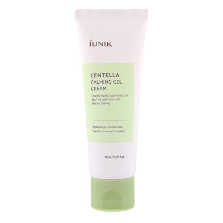  iUNIK - Centella Calming Gel Cream - Zklidňující gelový krém s pupečníkem asijským - 60 ml