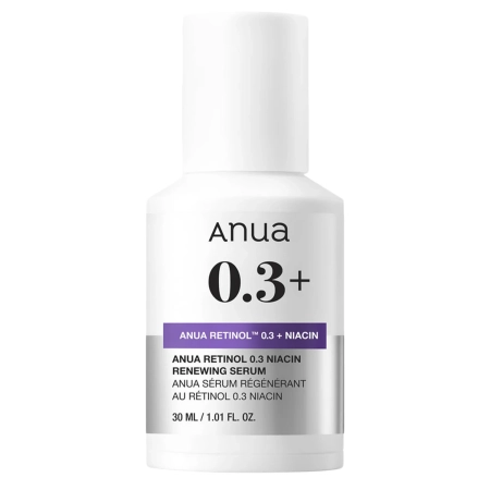 Anua - Nano Retinol 0,3 % + Niacin Renewing Serum - Vyhlazující a rozjasňující sérum s retinolem - 30 ml