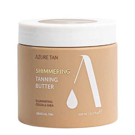Azure Tan - Shimmering Tanning Butter - Rozjasňující tělové máslo pro postupné opálení - 200ml
