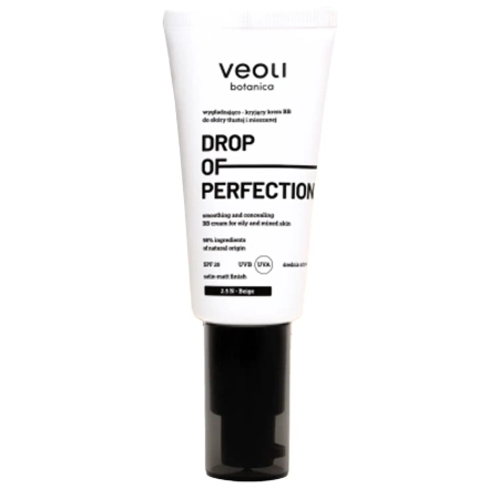 Veoli Botanica - Drop Of Perfection - 2.5 N - Beige - Krycí BB krém s vyhlazujícím účinkem - 30 ml