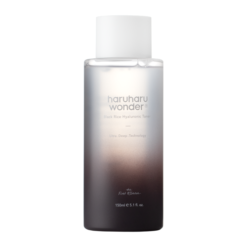 Haruharu Wonder - Black Rice Hyaluronic Toner - Hydratační tonikum s fermentovanou rýží - 150 ml