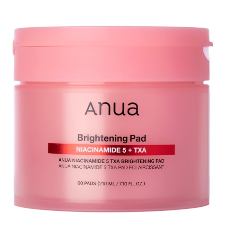 Anua - Niacinamide 5 TXA Brightening Pad - Rozjasňující polštářky na obličej - 210ml/60ks