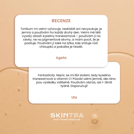 SkinTra - Brightoner - Celoroční kyselinové tonikum 9% - 100 ml