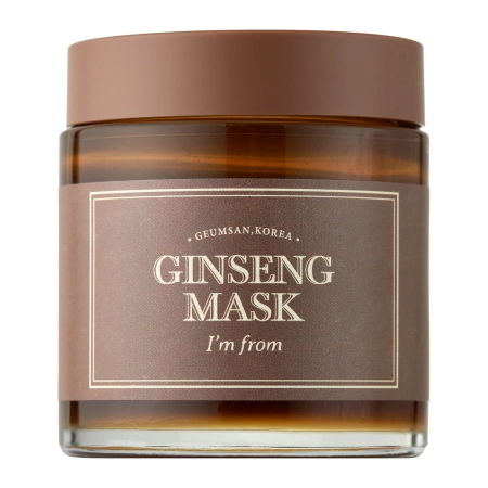 I'm From - Ginseng Mask - Revitalizační pleťová maska s výtažkem z ženšenu - 120 g
