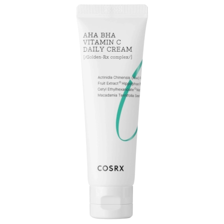 COSRX - Refresh AHA BHA Vitamin C Daily Cream - Krém s vitamínem C sjednocující tón pleti - 50 ml