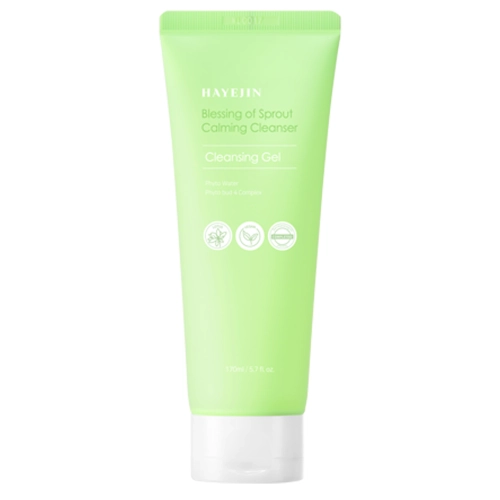 Hayejin - Blessing of Sprout Calming Cleanser - Zklidňující čistící gel na obličej - 170 ml