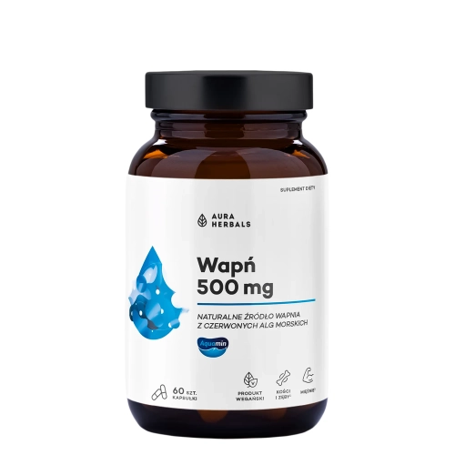 Aura Herbals - Aquamin - Vápník 500 mg - Kapsle - 60 ks
