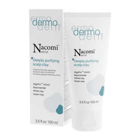 Nacomi - Dermo - Head Skin Peeling Clay - Jíl na vlasovou pokožku s peelingovým účinkem - 100 ml