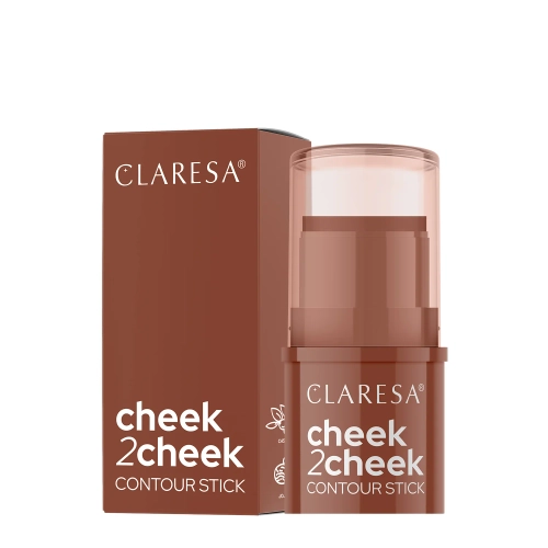 Claresa - Cheek 2 Cheek - Bronzer v tyčince - 02 Milk Choco - 5,5g