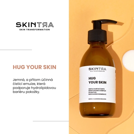 SkinTra - Hug Your Skin - Jemná čisticí emulze - 200 ml