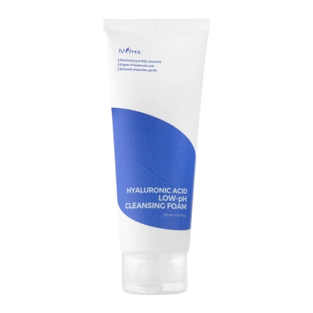 Isntree - Hyaluronic Acid Low-pH Cleansing Foam - Čisticí pěna s kyselinou hyaluronovou a nízkým pH - 150 ml