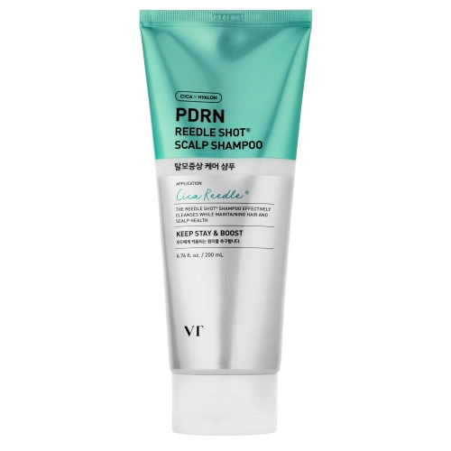 VT Cosmetics - PDRN Reedle Shot Scalp Shampoo - Posilující šampon na pokožku hlavy s PDRN - 200 ml