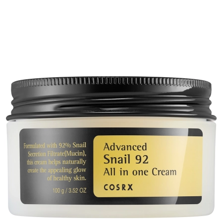 COSRX - Advanced Snail 92 All in One Cream - Multifunkční krém se šnečím slizem - 100 g