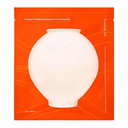 Pyunkang Yul - Brightening Maskpack for Porcelain Skin - rozjasňující pleťová maska v plátýnku - 25 ml