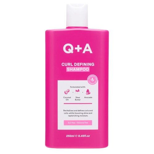 Q+A - Curl Defining Shampoo - Šampon zvýrazňující přirozené vlny a kudrnatost vlasů - 250 ml
