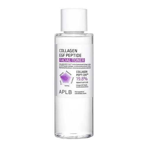 APLB - Collagen EGF Peptide Facial Toner - Hydratační a zpevňující pleťové tonikum - 160 ml