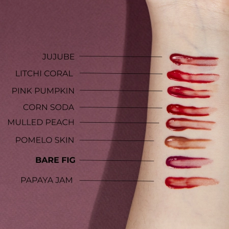 Rom&nd - Juicy Lasting Tint - 28 Bare Fig - Dlouhotrvající tint pro mokrý efekt rtů - 5,5 g