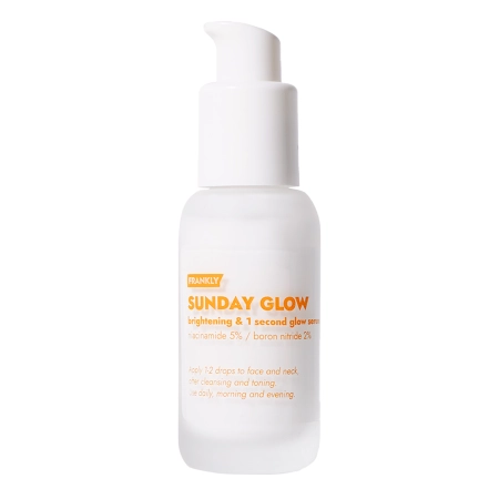 Frankly - Sunday Glow Instant Radiance & Glow Serum - Rozjasňující sérum na obličej - 37 ml