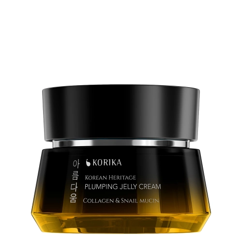 KORIKA - Korean Heritage Collagen & Snail Mucin Plumping Jelly Cream - Zpevňující gelový krém s kolagenem a mucinem - 50 ml