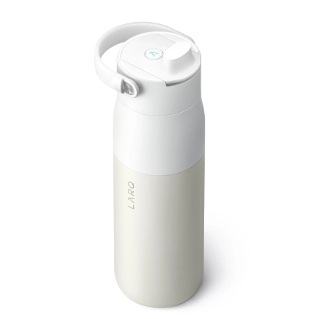 LARQ - Bottle PureVis 2 - Inteligentní, samočistící filtrační lahev, UV-C světlo - Granite White - Objem: 680 ml