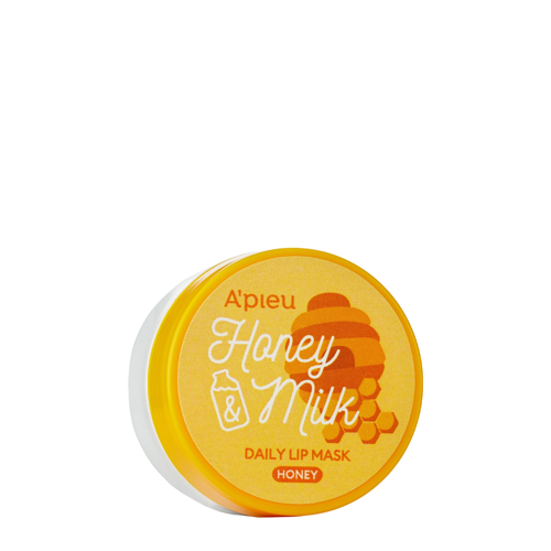 A'pieu - Honey & Milk Daily Lip Mask - Honey - Vyživující maska na rty - 6 g