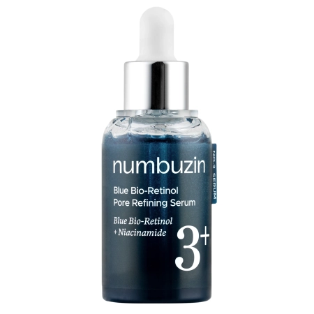 Numbuzin - No.3 Blue Bio-Retinol Pore Refining Serum - Sérum stahující póry s bioretinolem - 30 ml