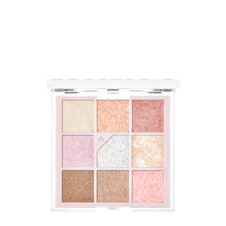 Unleashia - Glitterpedia Eye Palette - Veganská paletka očních stínů - 1 All of Glitter - 6,6 g
