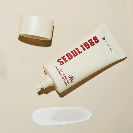 K-SECRET - SEOUL 1988 Sun : Pine Tree + Ceramide 50+ PA++++ - Hydratační krém na obličej s filtrem - 50 ml