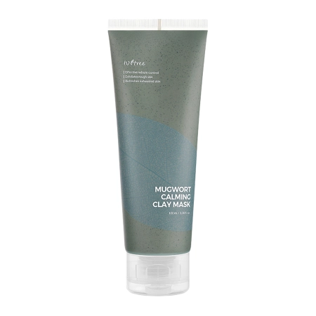 Isntree - Real Mugwort Calming Clay Mask - Jílová maska s pelyňkem - 100 ml