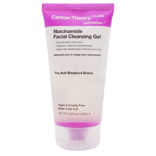 Carbon Theory - VaPOREize Niacinamide Facial Cleansing Gel - Čisticí pleťový gel s niacinamidem - 150 ml