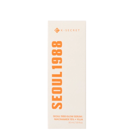 K-SECRET - SEOUL 1988 Glow Serum: Niacinamide 15% + Yuja - Rozjasňující sérum - 30 ml