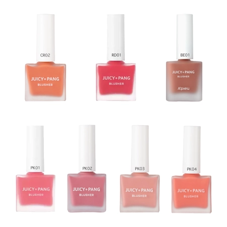 A'pieu - Juicy-Pang Water Blusher - PK03 - Tekutá tvářenka - 9 g