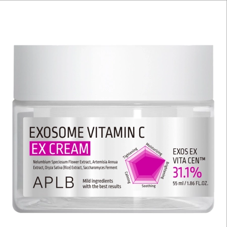 APLB - Exosome Vitamin C EX Cream - Krém na obličej s vitamínem C a exosomy - 55 ml