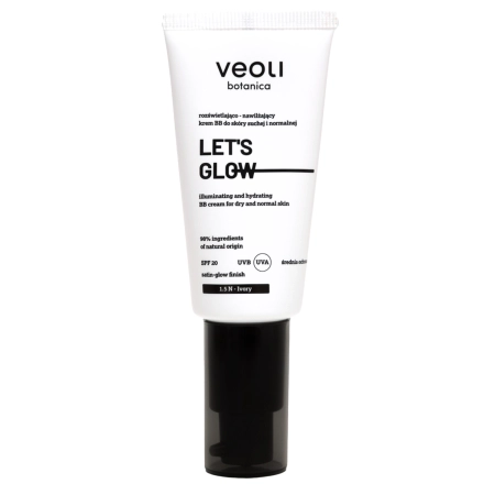 Veoli Botanica - Let's Glow - Rozjasňující - Hydratační lehký BB krém - 1,5N Ivory - 30 ml