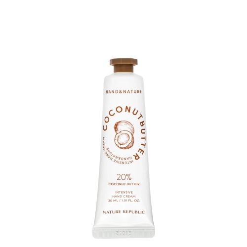 Nature Republic - Hand & Nature Coconut Butter Intensive Hand Cream - Krém na ruce - 30 ml