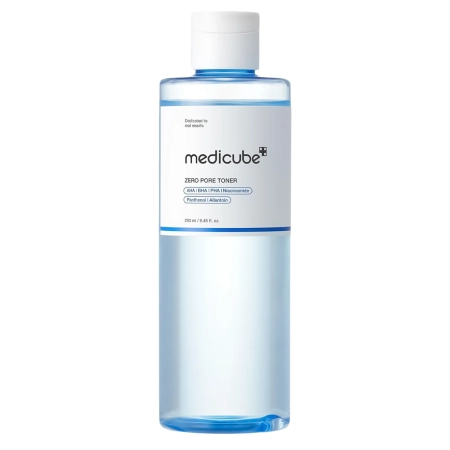 Medicube - Zero Pore Toner - Exfoliační tonikum na obličej s kyselinami - 250 ml