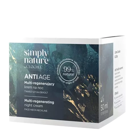 Clochee - Simply Nature - Multi-regenerační noční krém - 50 ml