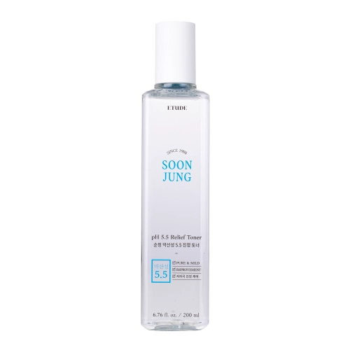 Etude House - SoonJung PH 5.5 Relief Toner - Zklidňující tonikum - 200 ml