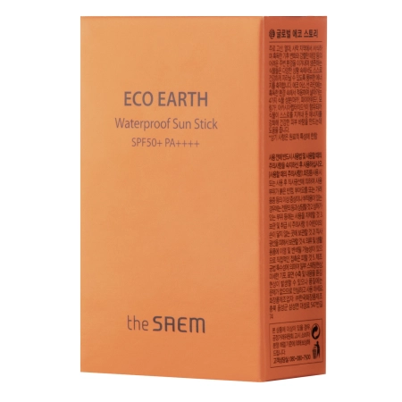 The SAEM - Eco Earth Waterproof Sun Stick - SPF50+ PA++++ - Ochranná voděodolná SPF tyčinka - 17 g