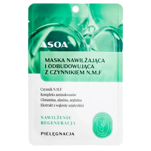 Asoa - Maska - Hydratační a obnovující s faktorem N.M.F - 30 g