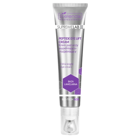 Bielenda Professional - Supremelab - Bio-Tech Age - Peptide Eye Lift Cream - Vyplňující a rozjasňující oční krém - 15 ml
