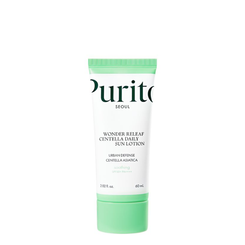 Purito Seoul - Wonder Releaf Centella Daily Sun Lotion SPF 50+ PA++++ - Ultralehký opalovací krém - 60 ml