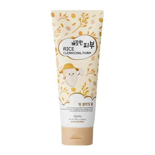 Esfolio - Pure Skin Rice Cleansing Foam - Rýžová čisticí pěna - 150 g