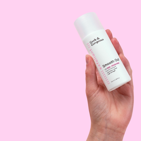 Geek & Gorgeous - Smooth Out - Silný peeling s 12% kyselinou glykolovou a mléčnou - 100 ml
