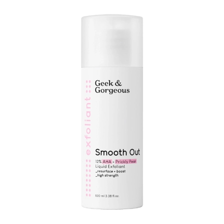 Geek & Gorgeous - Smooth Out - Silný peeling s 12% kyselinou glykolovou a mléčnou - 100 ml