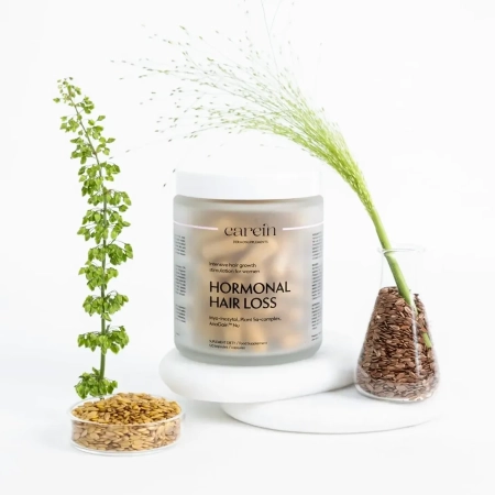 Carein - Hormonal Hair Loss - Dermosuplement - Ztráta vlasů z hormonálních příčin - 120 kapslí