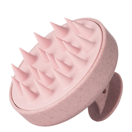 Mohani - Hair Scalp Massager and Shampoo Brush - Pink - Kartáč na mytí vlasů a masáž pokožky hlavy - růžová - 1 ks