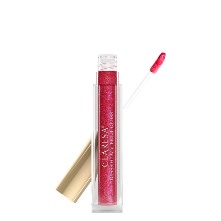 Claresa - Glass Of Water Lip Gloss - Lesk na rty s efektem skla - Berry Splash - 05 - 2 g
