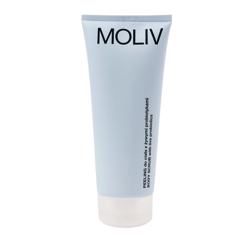 MOLIV - Tělový peeling s živými probiotiky - 200 ml