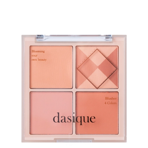 Dasique - Blending Mood Cheek Knit Edition - Paletka tvářenek - #04 Beige Knit - 11.4 g